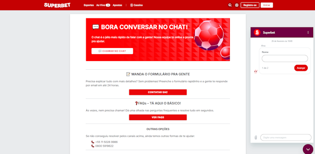 Recuperar a senha do meu e mail